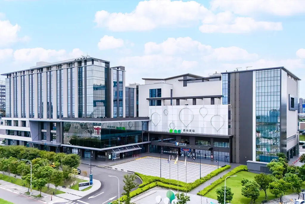 桃園置地廣場外觀全景